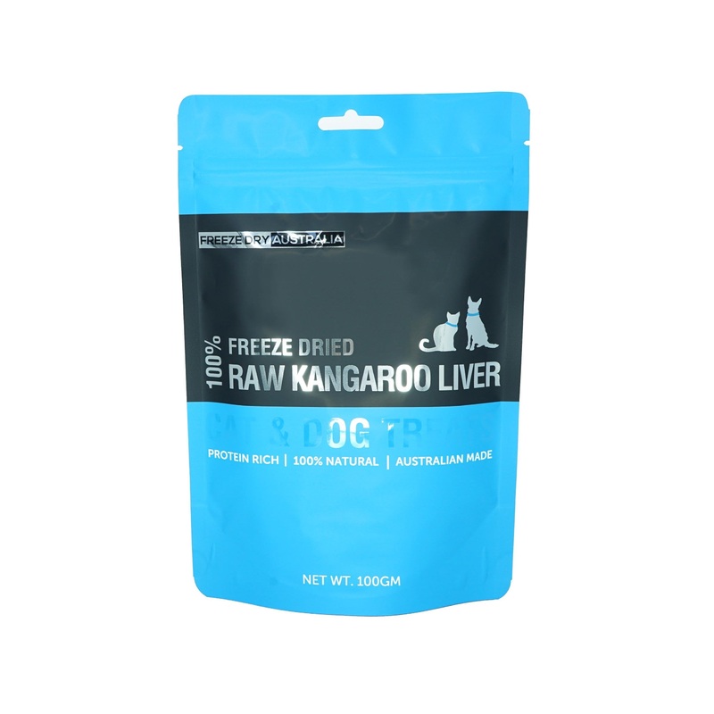 Freeze Dry Australia Kangaroo Liver Freeze Dried Cat & Dog Treats