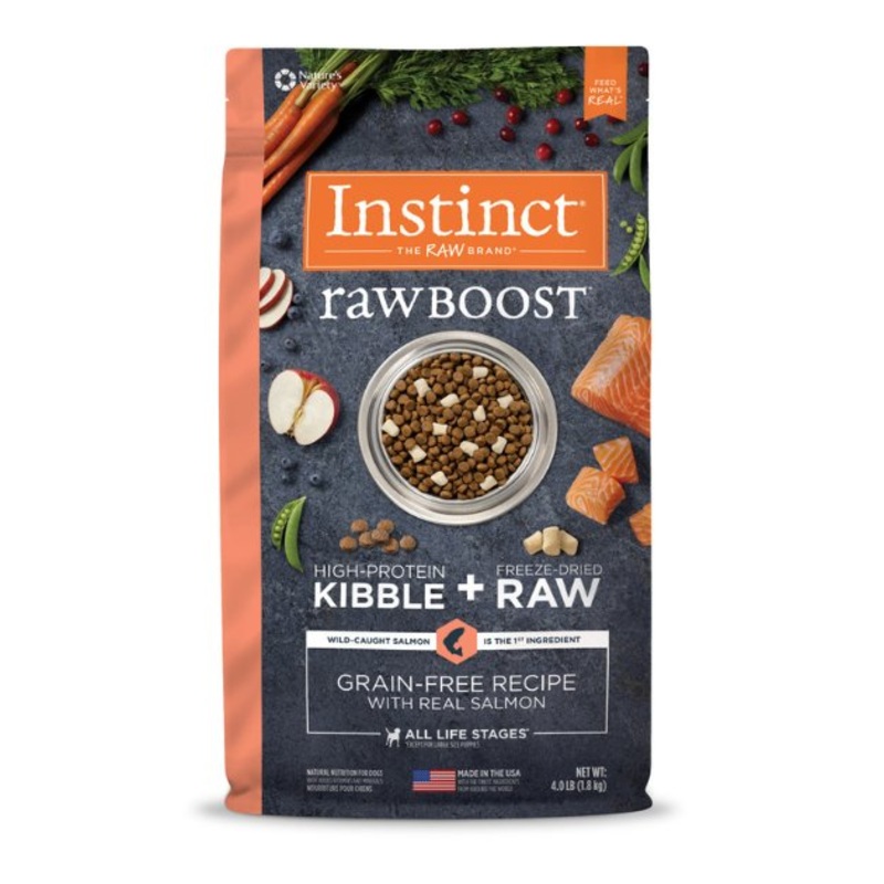 Instinct Raw Boost Grain-Free Real Salmon Dry Dog Food