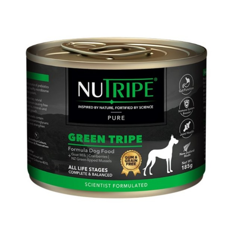Nutripe Pure Green Tripe Grain Free Wet Dog Food