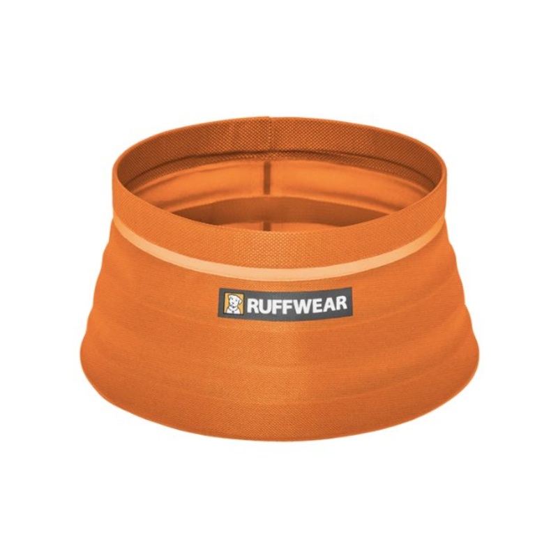 Ruffwear Bivy Collapsible Dog Bowl (Salamander Orange)