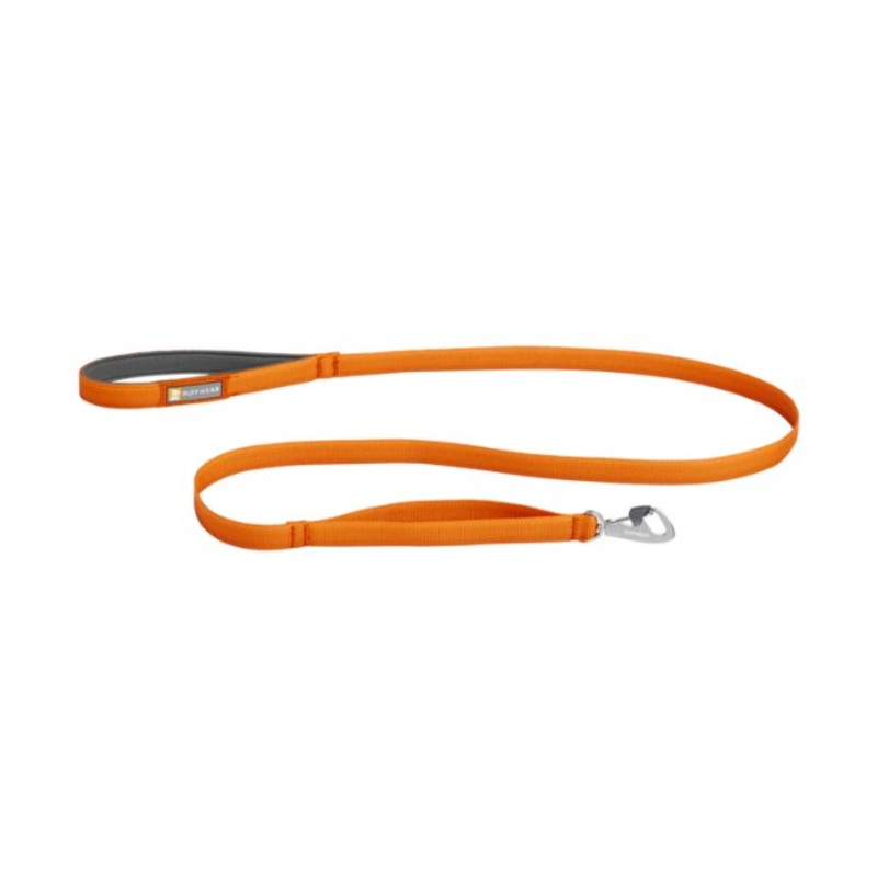 Ruffwear Front Range Lightweight Dog Leash With Padded Handle (Campfire Orange)