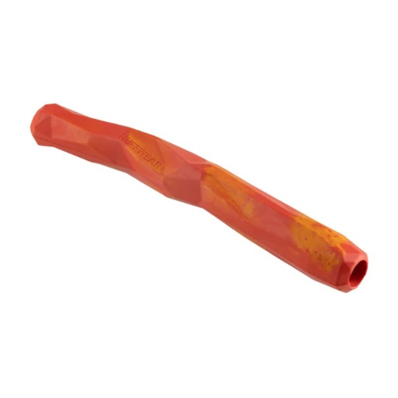 Ruffwear Gnawt-a-Stick Natural Rubber Throw Dog Toy (Red Sumac)