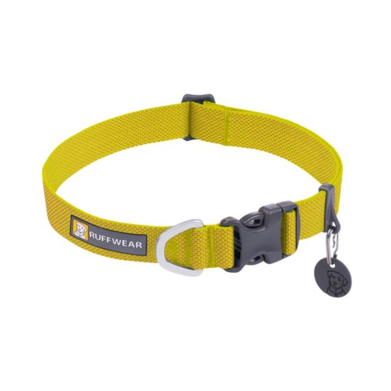 Ruffwear Hi & Light Lightweight Dog Collar (Lichen Green)
