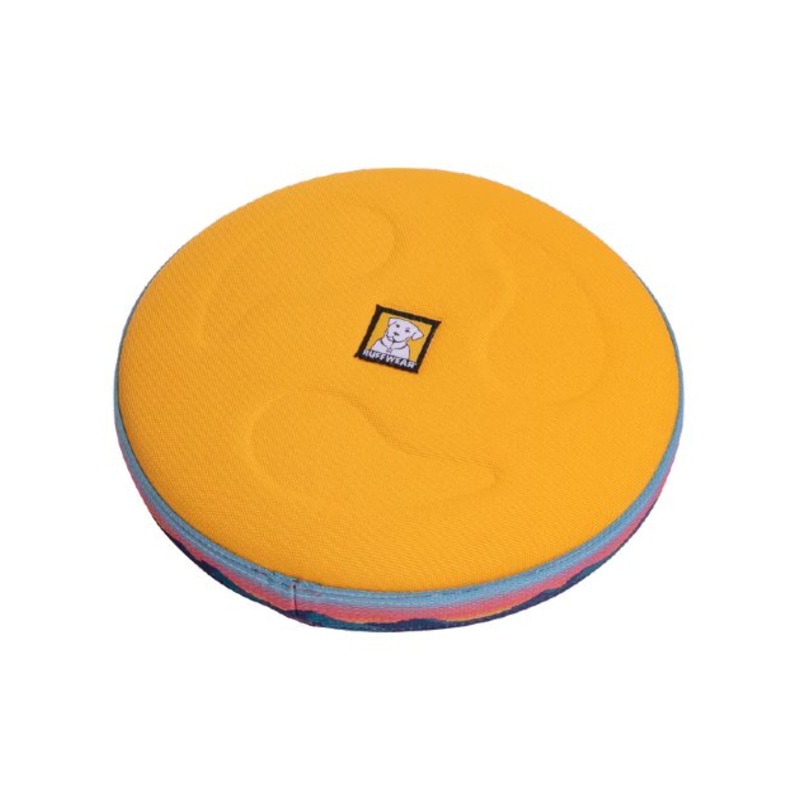 Ruffwear Hover Craft Long-Distance Flying Disc Dog Toy (Wave Orange)