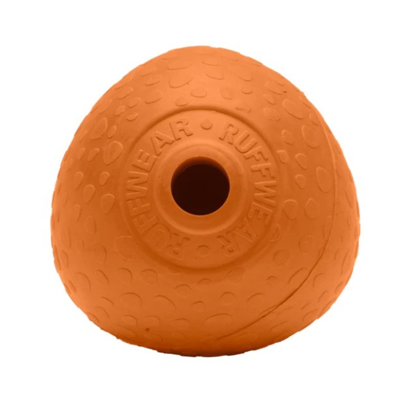 Ruffwear Huckama Interactive Rubber Throw Dog Toy (Campfire Orange)