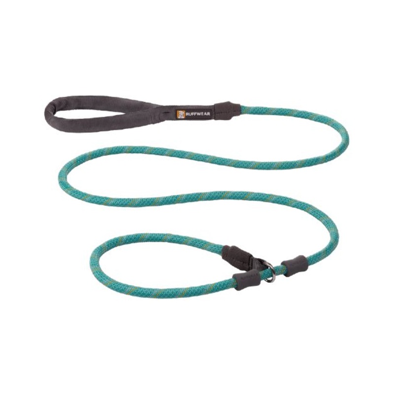 Ruffwear Just-a-Cinch Reflective Rope Slip Dog Leash (Aurora Teal)