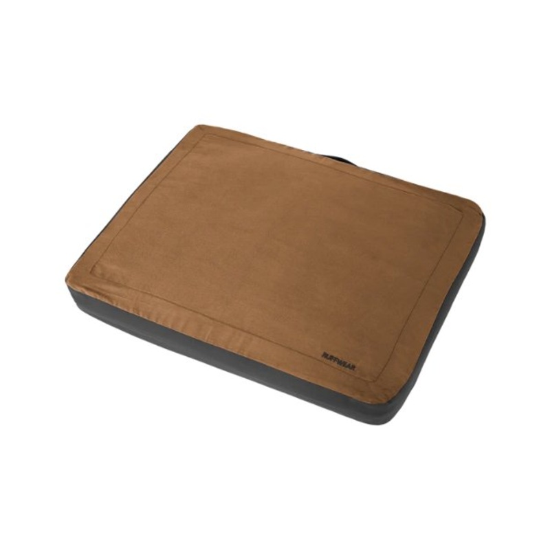 Ruffwear Urban Sprawl Two-Sided Soft & Firm Dog Bed With Handle (Trailhead Brown)