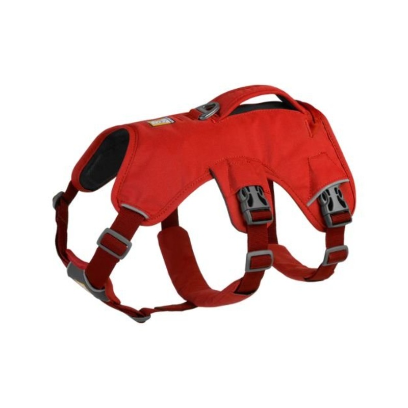 Ruffwear Web Master Dog Harness with Handle (Red Sumac)