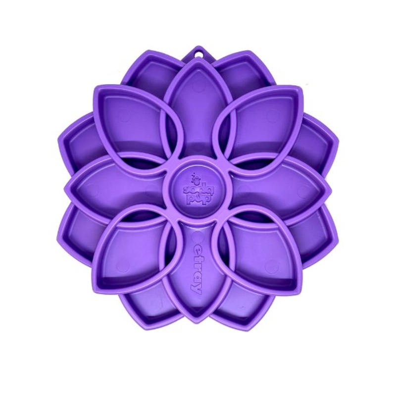 SodaPup Enrichment Feeding Tray For Dogs (Purple Mandala)