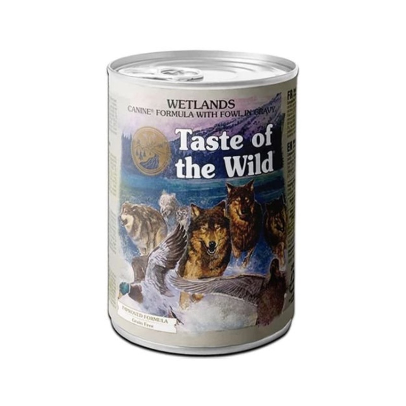 Taste of the Wild Wet Dog Food (Wetlands Fowl)