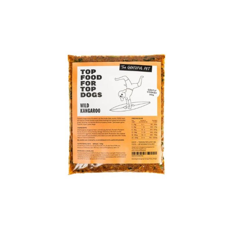 TRY & BUY: The Grateful Pet Cooked Dog Food (Wild Kangaroo)