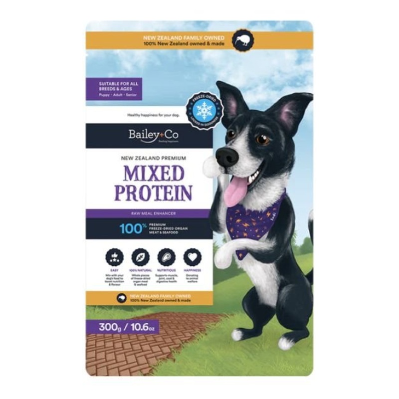 Bailey+Co New Zealand Freeze Dried Meal Enhancer (Mixed Protein)