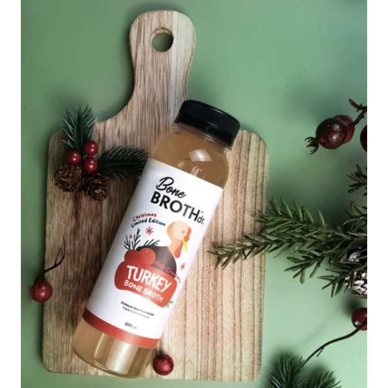 Bone Broth Dr. Frozen Bone Broth For Dogs & Cats (Cranberry Turkey)