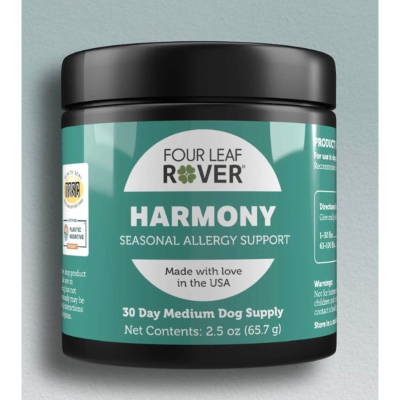 Four Leaf Rover (HARMONY) Seasonal Allergy Support Dog Supplements