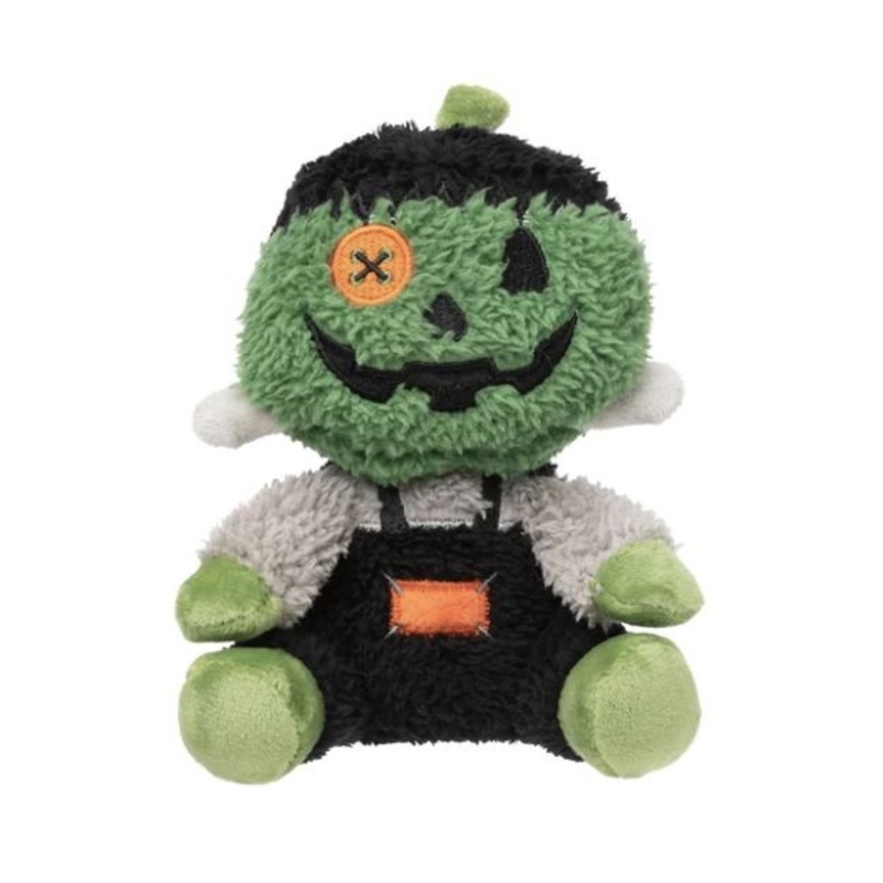 FuzzYard Halloween Jack-O Chan Frankenstein Plush Dog Toy