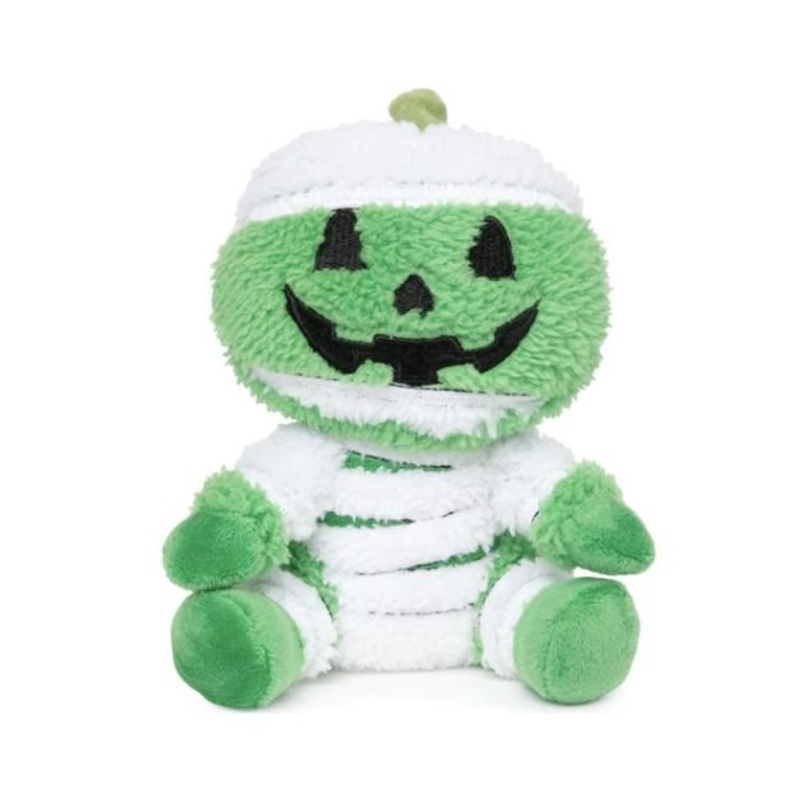 FuzzYard Halloween Jack-O Chan Mummy Plush Dog Toy