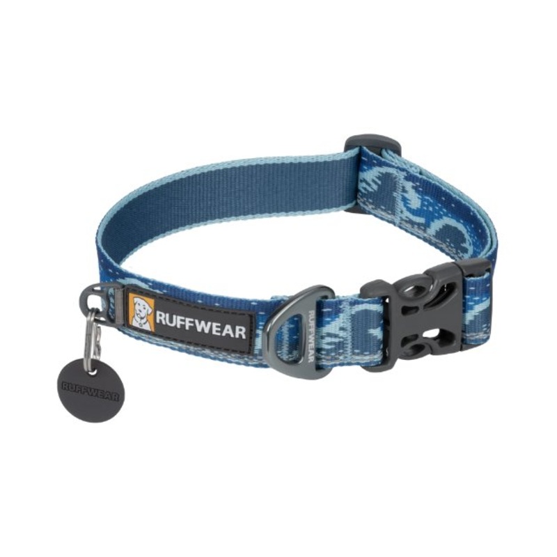 Ruffwear Crag Reflective Dog Collar (Midnight Wave)