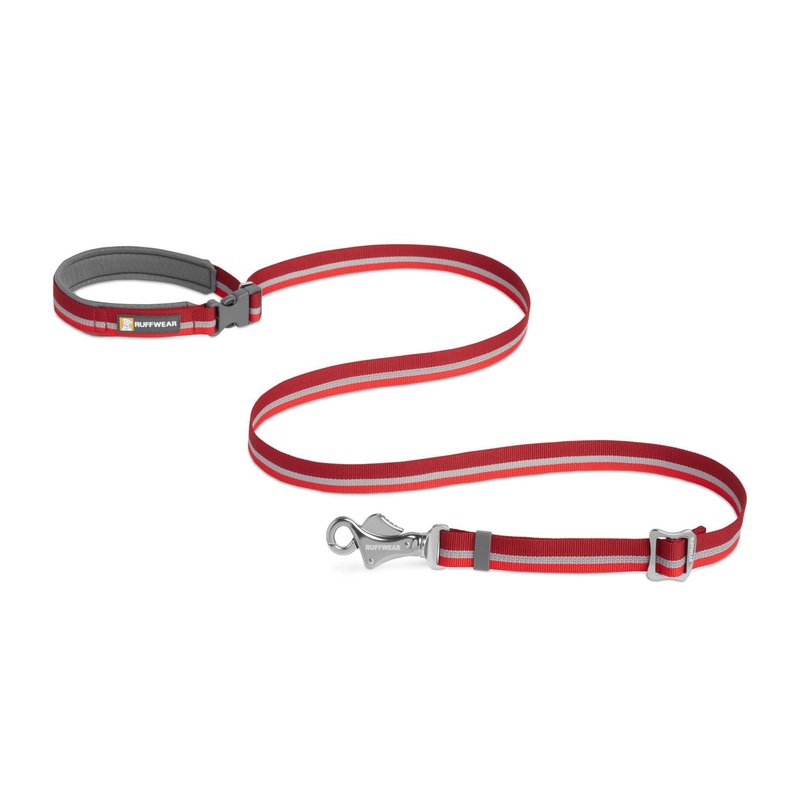 Ruffwear Crag Reflective & Multi-Use Dog Leash (Cindercone Red)