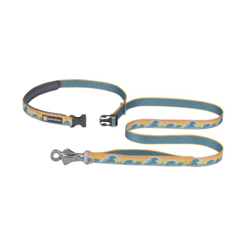 Ruffwear Crag Reflective & Multi-Use Dog Leash (Rising Wave)