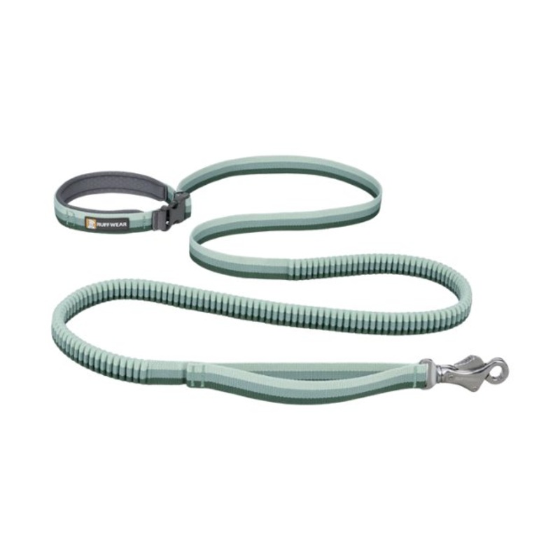 Ruffwear Roamer Multi-Use Bungee Dog Leash (River Rock Green)