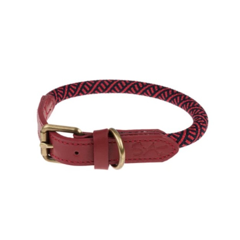 Sophie Allport Rope Collar (Red)