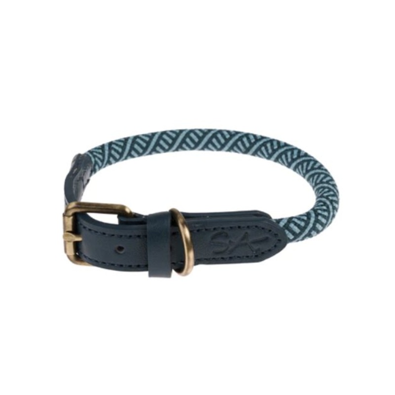 Sophie Allport Rope Collar (Teal)
