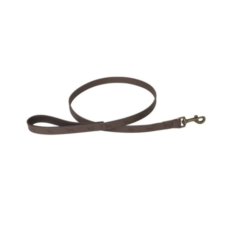 Sophie Allport Woof Leather Dog Lead