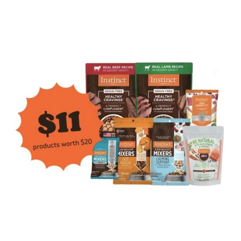 TRY & BUY: Instinct Mixed Diet Bundle For Dogs