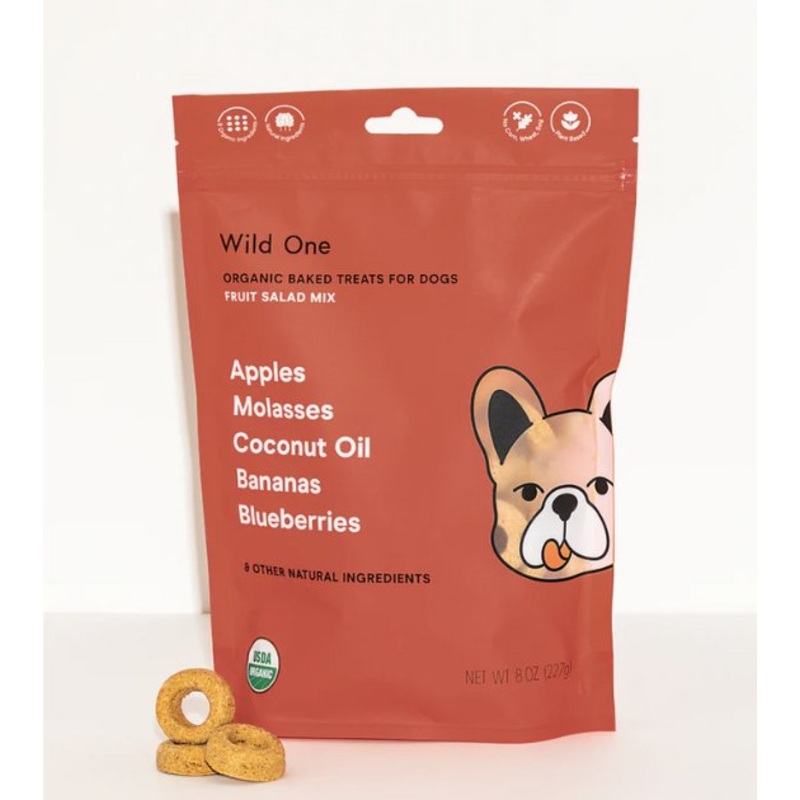 Wild One Organic Baked Dog Treats (Fruit Salad Mix)