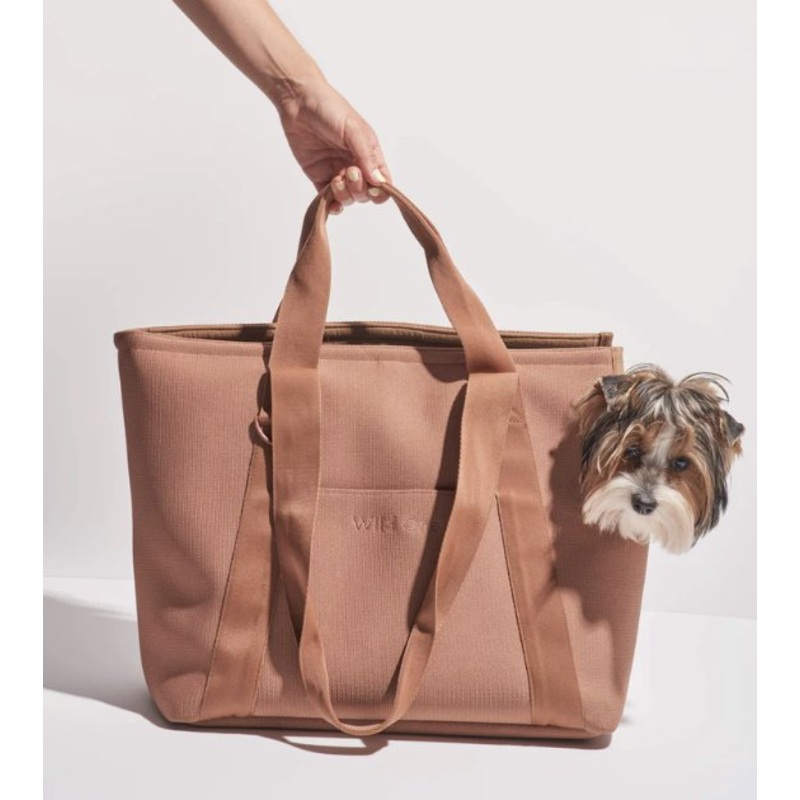 Wild One Recycled Knit Everyday Pet Carrier (Cocoa)