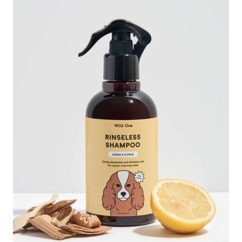 Wild One Rinseless Dog Shampoo (Cedar & Citrus)