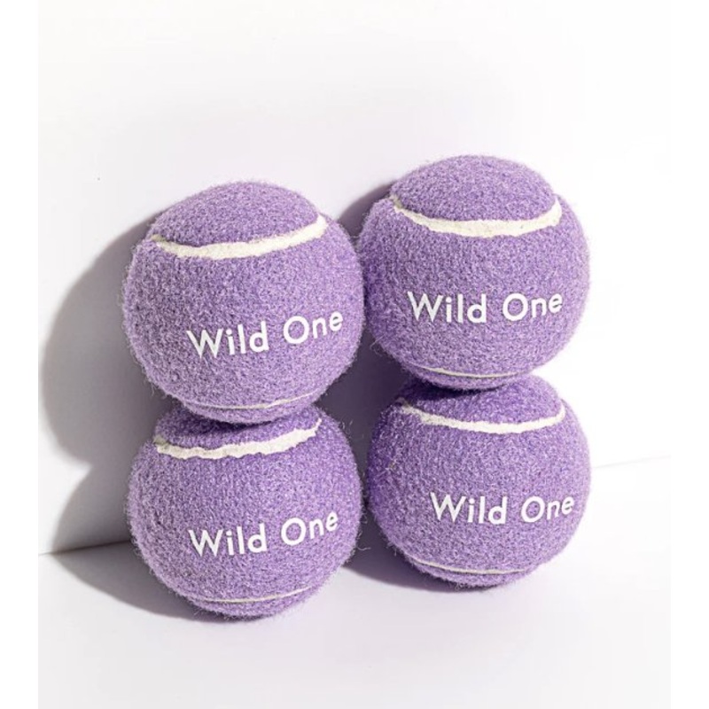 Wild One Tennis Balls Set Dog Toy (Lilac)