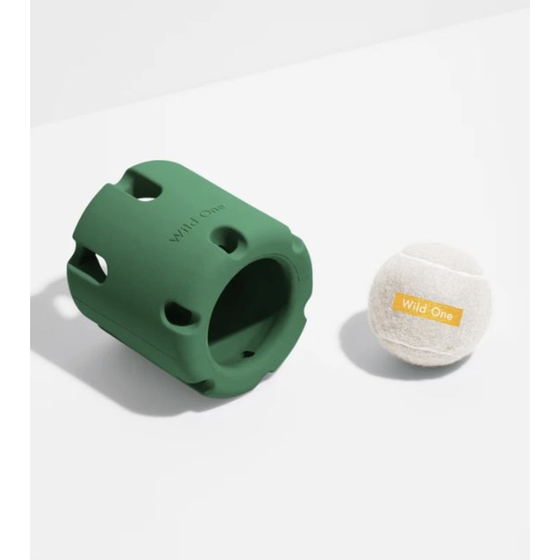 Wild One Tennis Tumble Dog Chew Toy (Spruce)