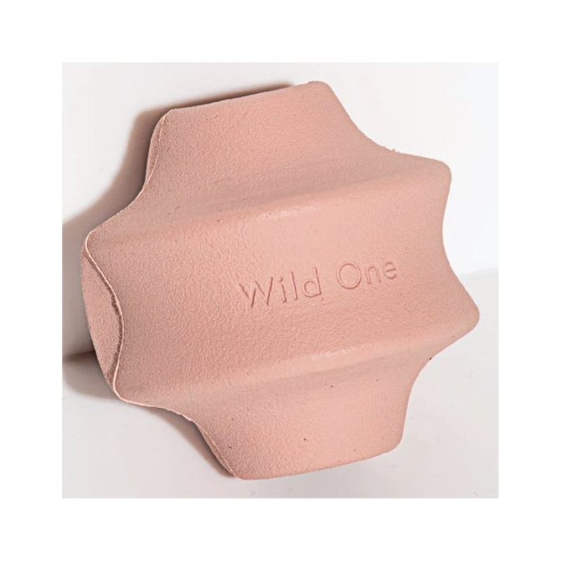 Wild One Twist Toss Dog Chew Toy (Blush)
