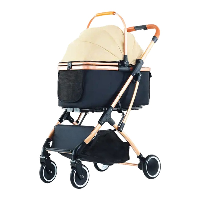 BNDC 106 Pram & Stroller For Dogs & Cats (Khaki)