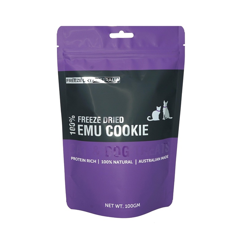 Freeze Dry Australia Emu Cookie Freeze Dried Cat & Dog Treats