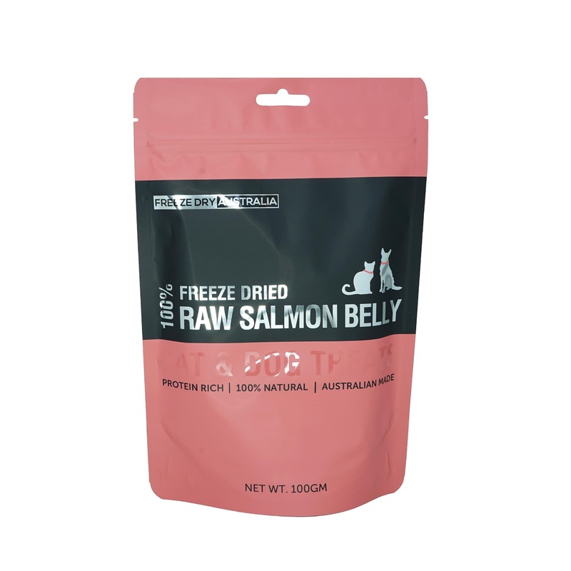Freeze Dry Australia Salmon Bellies Freeze Dried Cat & Dog Treats