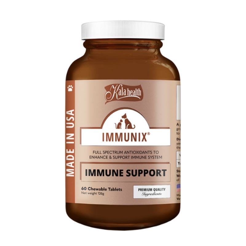 Kala Health IMMUNIX (Immune Support) Full Spectrum Antioxidants Supplements for Dogs and Cats