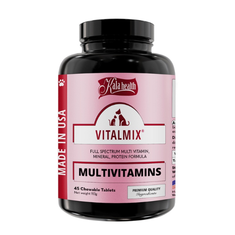 Kala Health VITALMIX (Multivitamins) Full Spectrum Multivitamins Supplements for Dogs and Cats