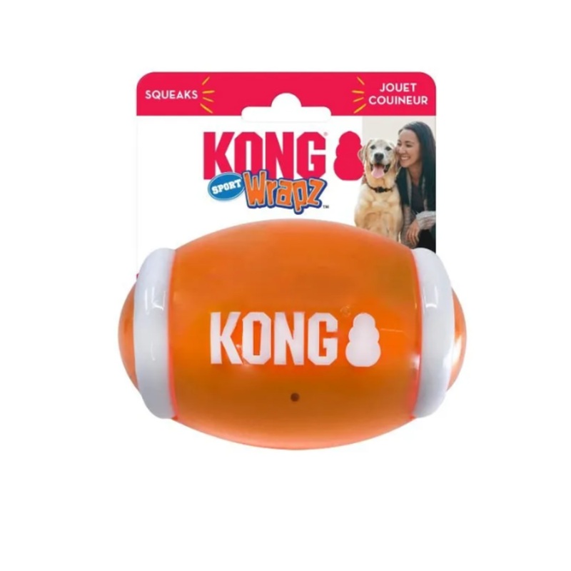 Kong Wrapz Sport Football Dog Toy