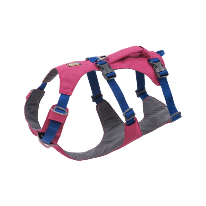 Ruffwear Flagline Lightweight & Multi-Use Dog Harness with Padded Handle (Alpenglow Pink)