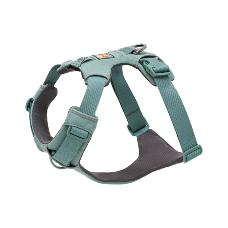 Ruffwear Front Range Padded Dog Harness (River Rock Green)