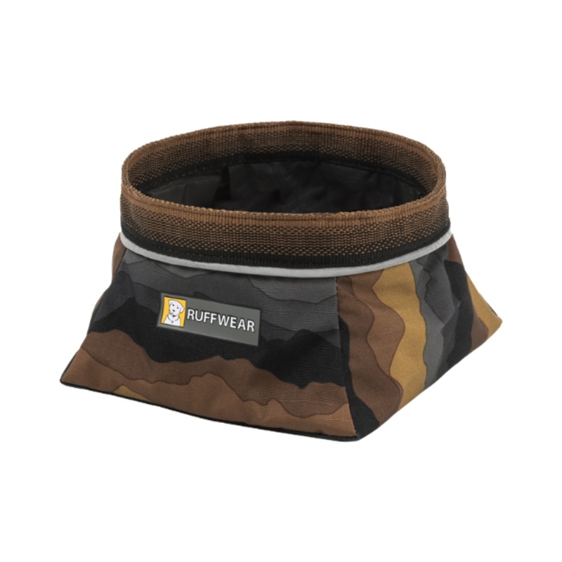 Ruffwear Quencher Collapsible Dog Food & Water Bowl (Moonlight Mountains)