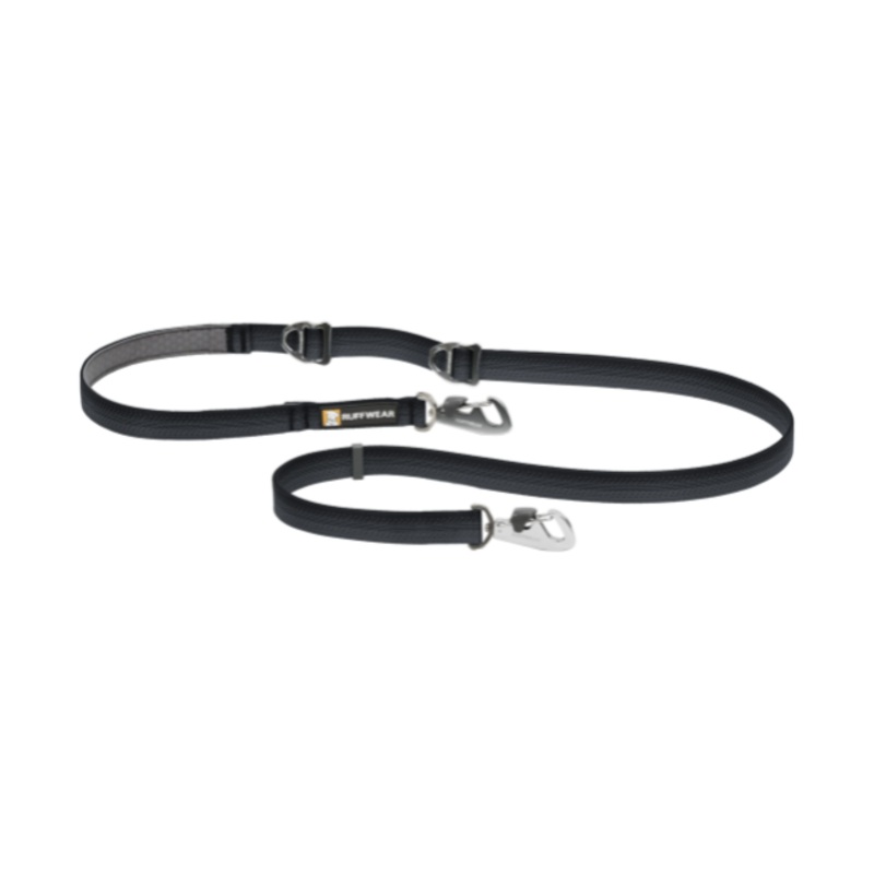 Ruffwear Switchbak Adjustable Double-Ended Dog Leash (Basalt Gray)