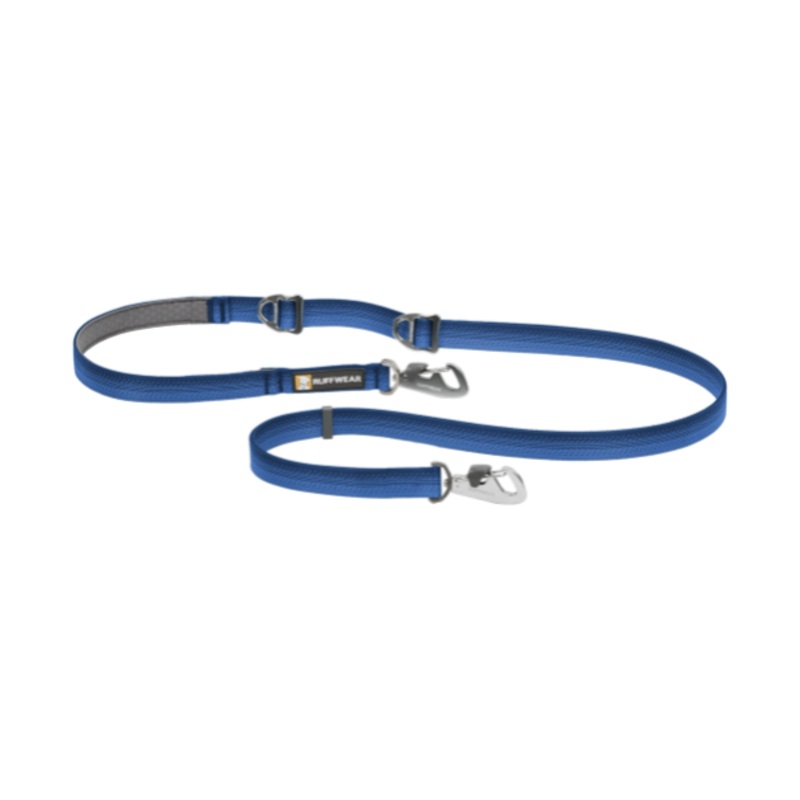 Ruffwear Switchbak Adjustable Double-Ended Dog Leash (Blue Pool)
