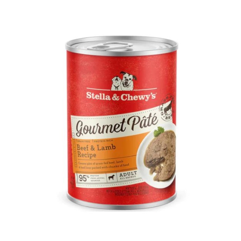 Stella & Chewys Grain Free Gourmet Pate Wet Dog Food (Beef & Lamb)