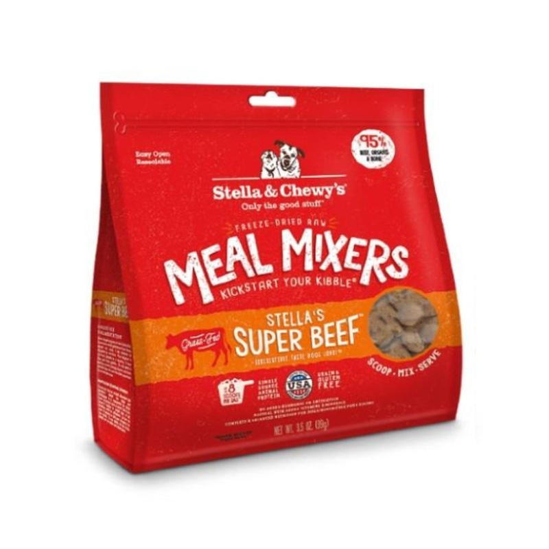 TRY & BUY: Stella & Chewys Freeze Dried Meal Mixers (Super Beef) for Dogs