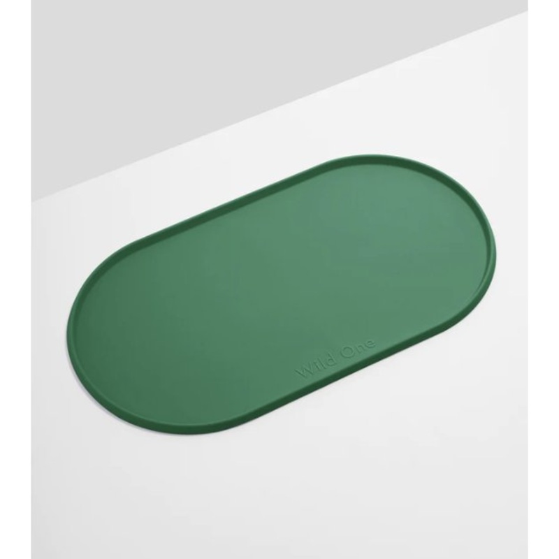 Wild One Nonslip Silicone Placemat (Spruce)