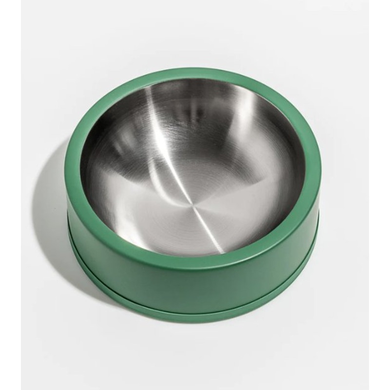 Wild One Nonslip Stainless Steel Dog Bowl (Spruce)