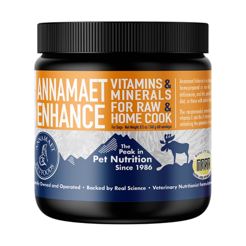 Annamaet Enhance Vitamin & Mineral Supplement for Raw & Home Cook Diet